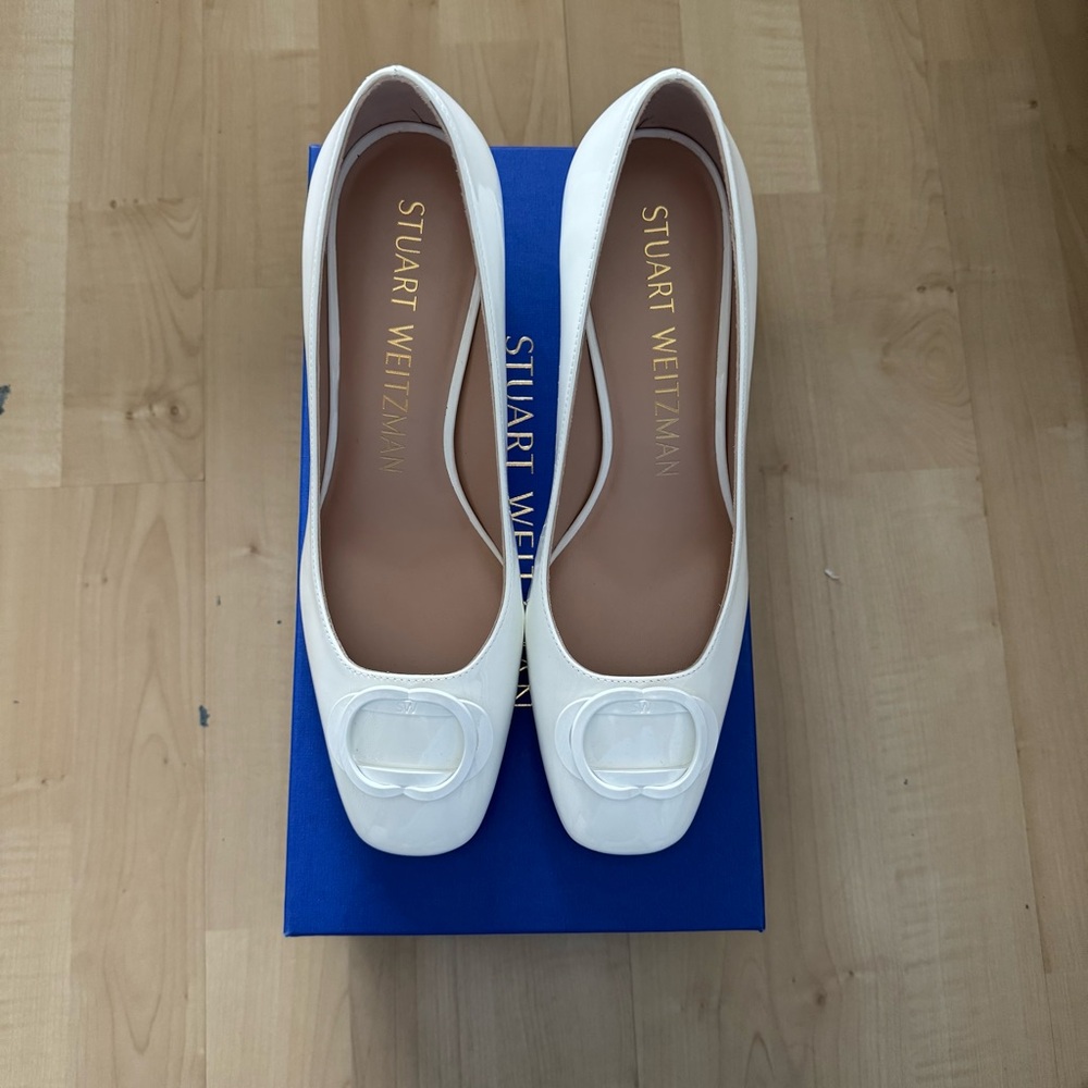 Stuart Weitzman Anica 60 Tonal Pump - Picture 3 of 6